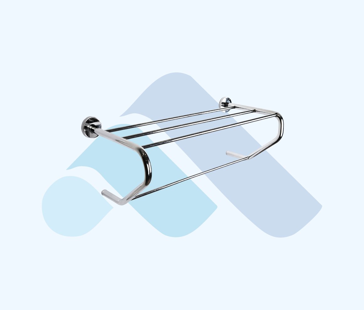 destekli raf havluluk