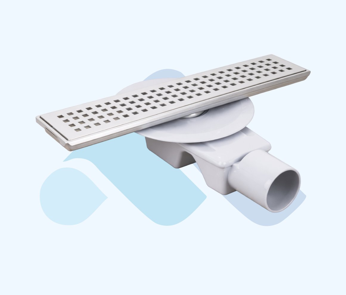 paslanmaz govdeli yalitim yakali 360 derece doner s sifon dus kanali